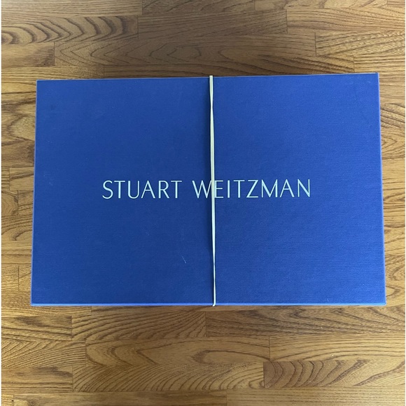 STUART WEITZMAN Aniline Nearly Nude Heeled Sandals. Size 9M - Picture 11 of 11